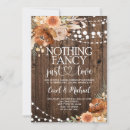 Search for nothing fancy just love invitations Rustic