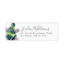 Search for palm fronds return address labels Botanical
