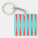 Search for red dot keychains Geometric pattern