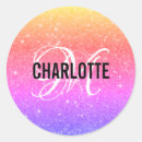 Search for colourful glitters stickers Purple