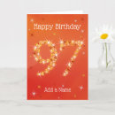 Search for 97th birthday cards Red