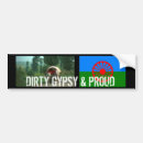 Search for gypsy bumper stickers Romani