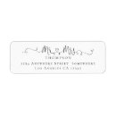 Search for ringing return address labels Newly weds