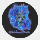 Search for blue skull stickers Goth
