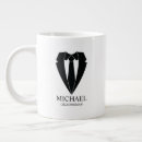 Search for black suit mugs Best man