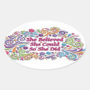 Search for so she did stickers Motivation
