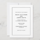 Search for simple casual wedding invitations Classic