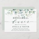 Search for foliage rehearsal dinner invitations Elegant