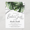 Search for monstera leaves invitations Tropical