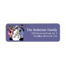 Search for winter snowman return address labels Fun