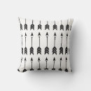 Search for black and white arrows pillows Pattern