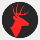 Recherche de tête rouge autocollants Faune