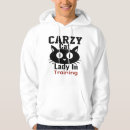 Search for crazy cat lady hoodies Kitten