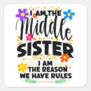 Recherche de citation de soeur autocollants Humour