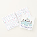 Search for happy birthday notebooks Cupcake