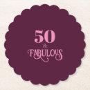 Search for fifty coasters 50th birthday party