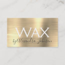 Search for waxing business cards Girly