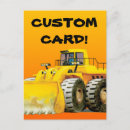 Recherche de camion jaune cartes postales Pour enfants