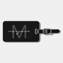 Search for initials luggage tags Trendy