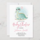 Recherche de dino baby shower invitations De