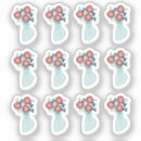 Search for flowers in a vase stickers Cute
