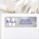 Search for silver star return address labels Glitter