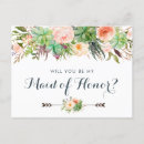Search for wedding bouquets bridesmaid cards Maid of honour