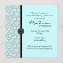 Search for turquoise sweet 16 invitations Blue
