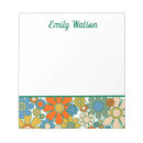 Search for 60s notepads Floral