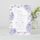 Search for purple hydrangea invitations Floral