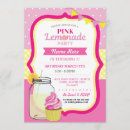 Search for pink lemonade birthday invitations Party