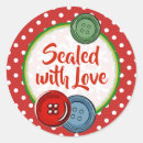 Search for cute button stickers Blue