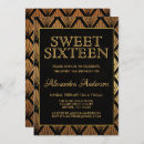 Recherche de black and gold foil invitations Noir et or