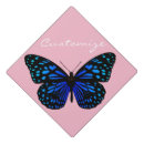 Search for butterfly graduation cap toppers Black