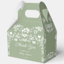 Search for sage green favour boxes Cielito lindo