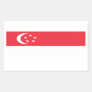 Recherche de drapeau singapour autocollants Pays