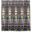 Search for stained glass shower curtains Vintage