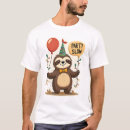 Search for sloth birthday tshirts Baby