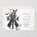 Search for scary birthday invitations Gothic