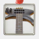 Search for bass guitar ornaments Studio shot