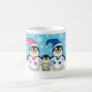 Search for penguin family mugs Cute