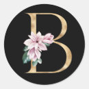 Search for monogram b stickers Gold