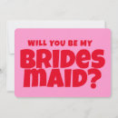 Search for funny bride invitations Pink