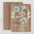 Recherche de succulent baby shower invitations Bois