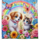 Search for dog shower curtains Butterfly
