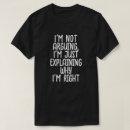 Search for arguing right tshirts Funny