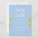 Search for italian save the dates Blue and yellow
