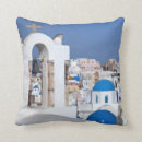 Recherche de dôme bleu coussins Grèce