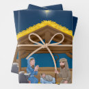 Recherche de baby jesus wrapping paper Religieux