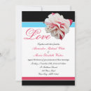 Recherche de pink flower invitations Noir